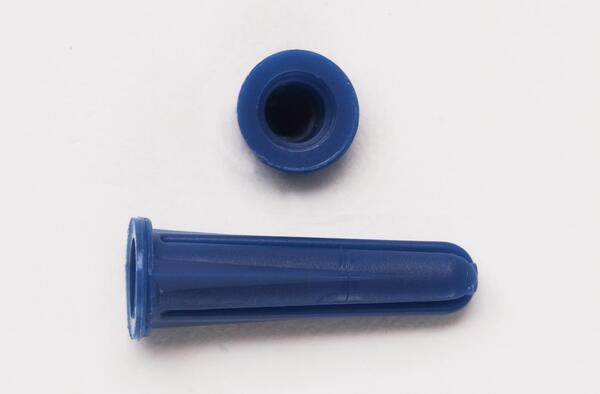 8589 14-16 X 1-1/2 BLUE CONICAL PLASTIC ANCHOR (MADE IN USA)